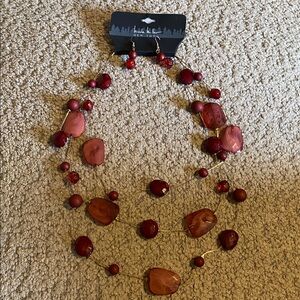 Nicole Miller Necklace Earring Set